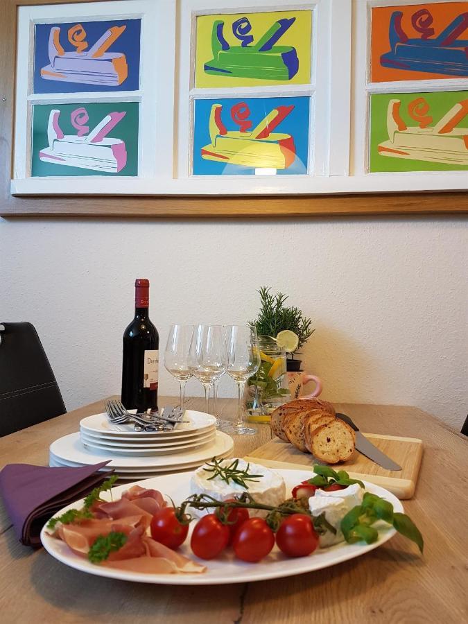 Ferienwohnung An Der Kleinen Schreinerei Hallschlag Bagian luar foto