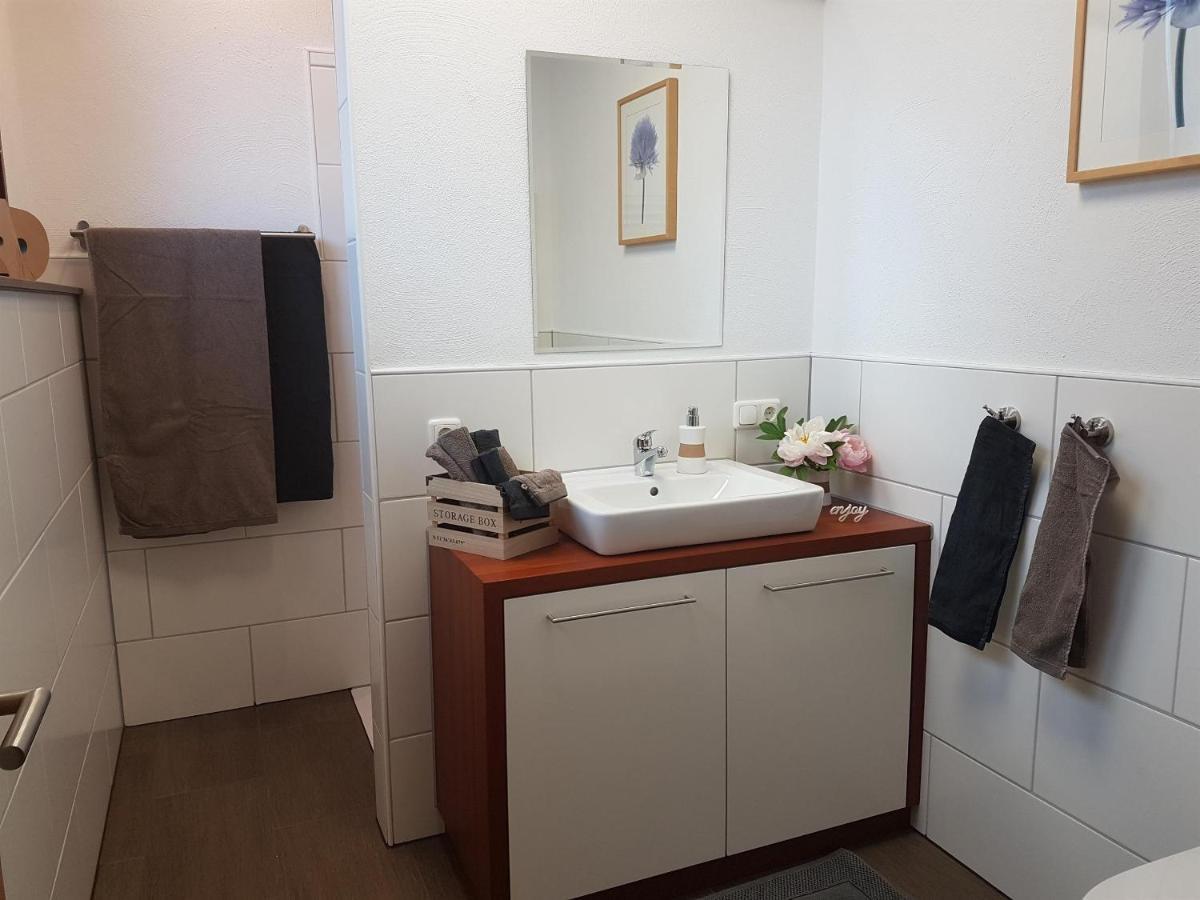 Ferienwohnung An Der Kleinen Schreinerei Hallschlag Bagian luar foto