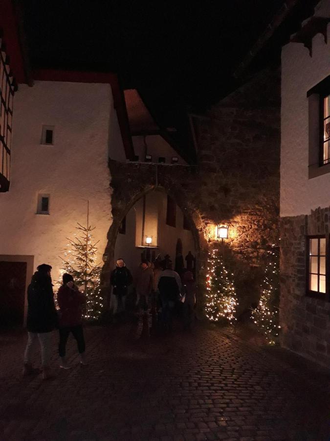 Ferienwohnung An Der Kleinen Schreinerei Hallschlag Bagian luar foto